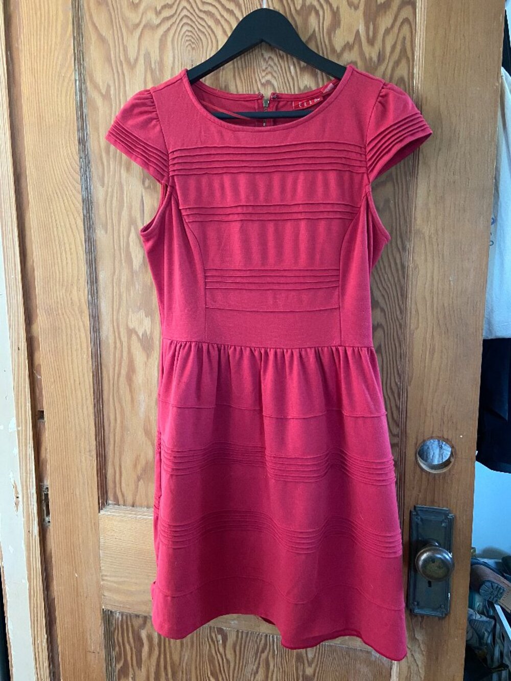 Red Elle A-Line Dress